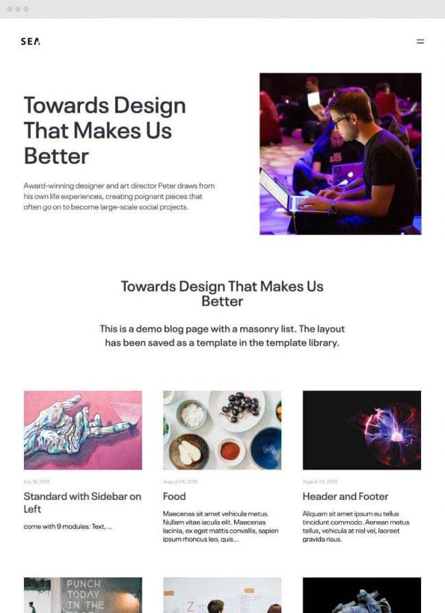 Blog Mix Layout 3